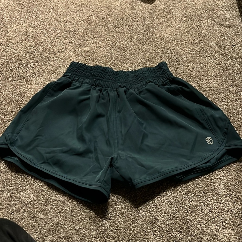Born Primitive Dark Green Athletic Shorts